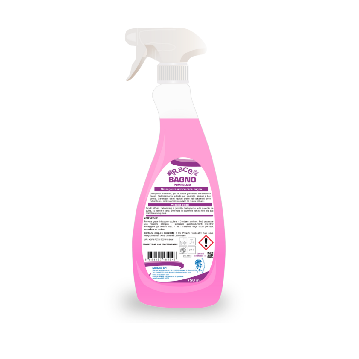 Race Bagno - Detergente anticalcare bagno